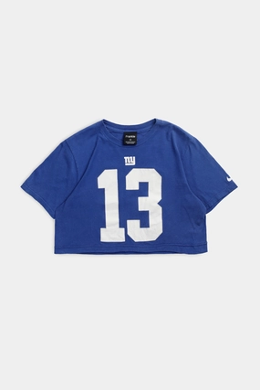 Rework NY Giants NFL Crop Tee - XS