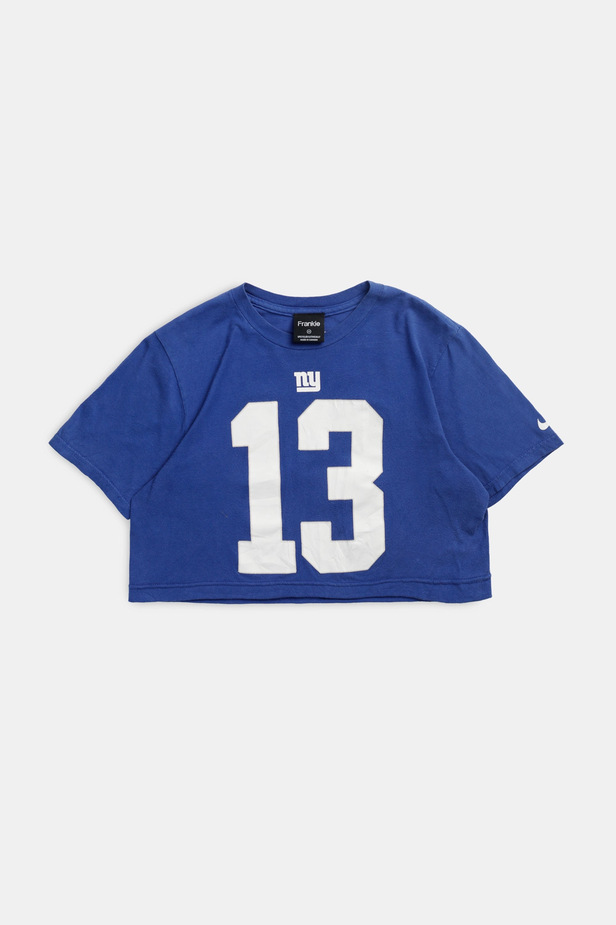 Rework NY Giants NFL Crop Tee - XS