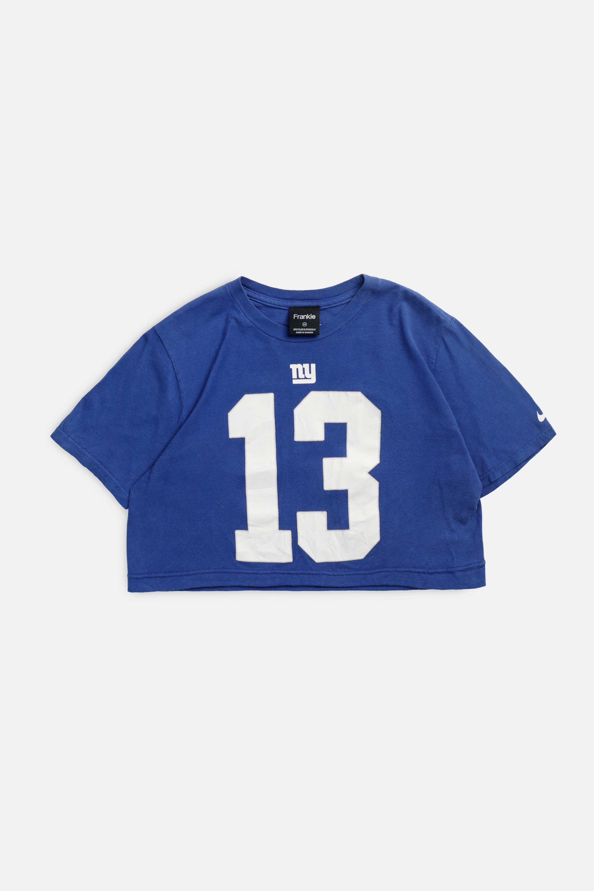Rework NY Giants NFL Crop Tee - XS
