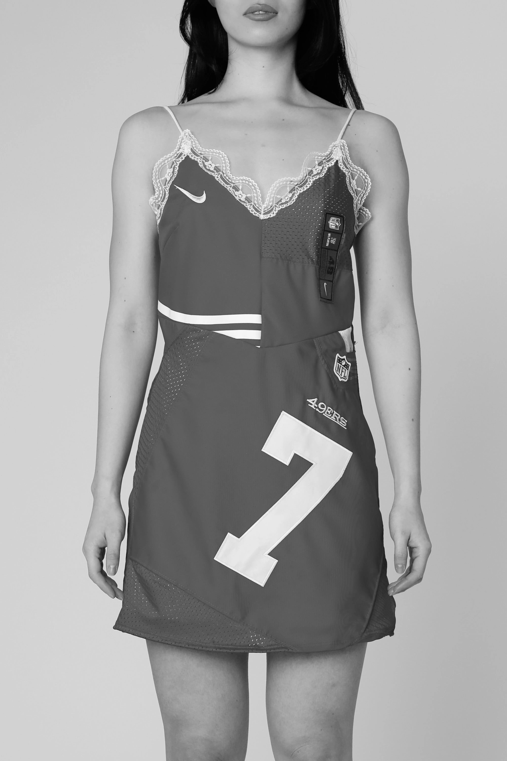 Rework NY Knicks NBA Lace Dress - M