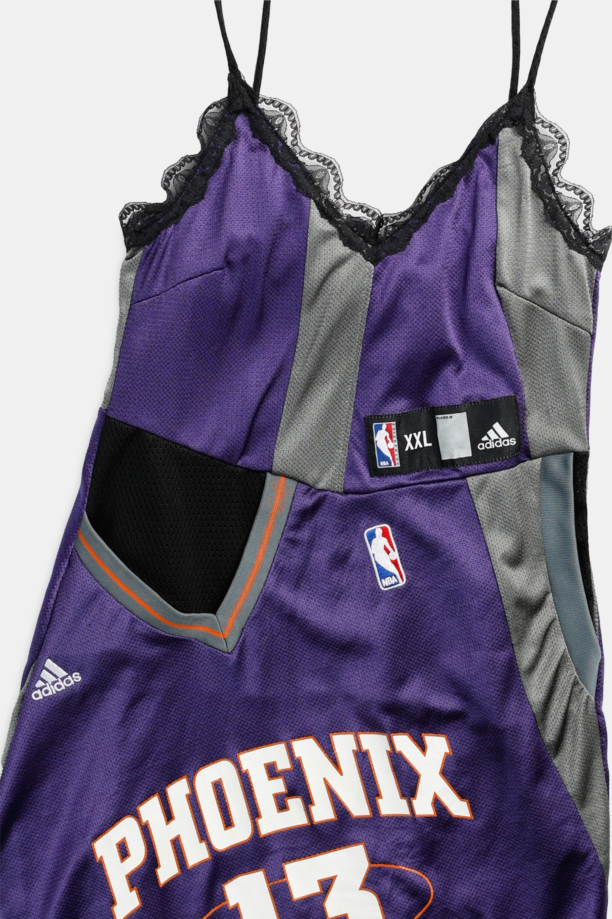 Rework Phoenix Suns NBA Lace Dress - XS