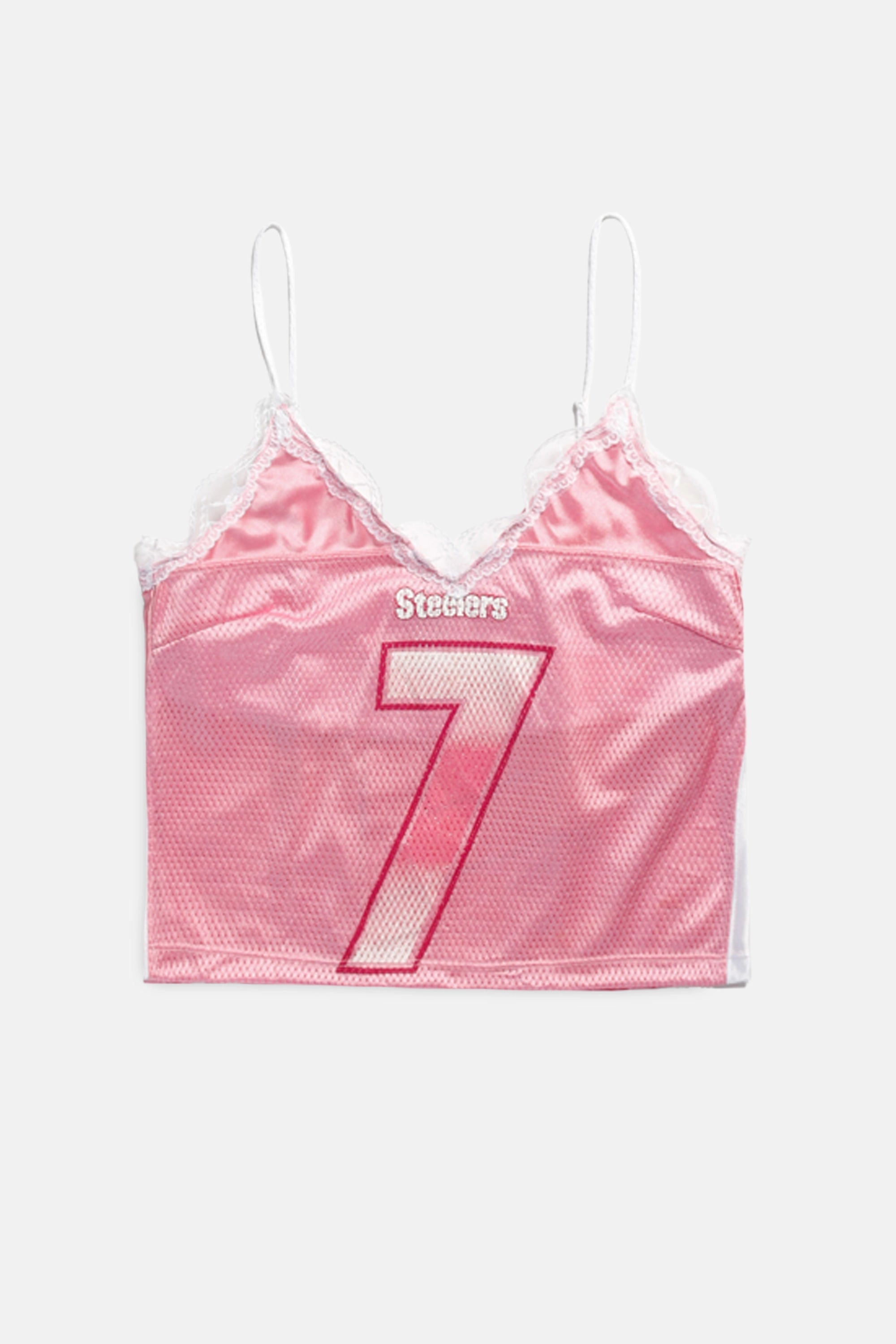 Rework Pittsburgh Steelers Lace Tank - S
