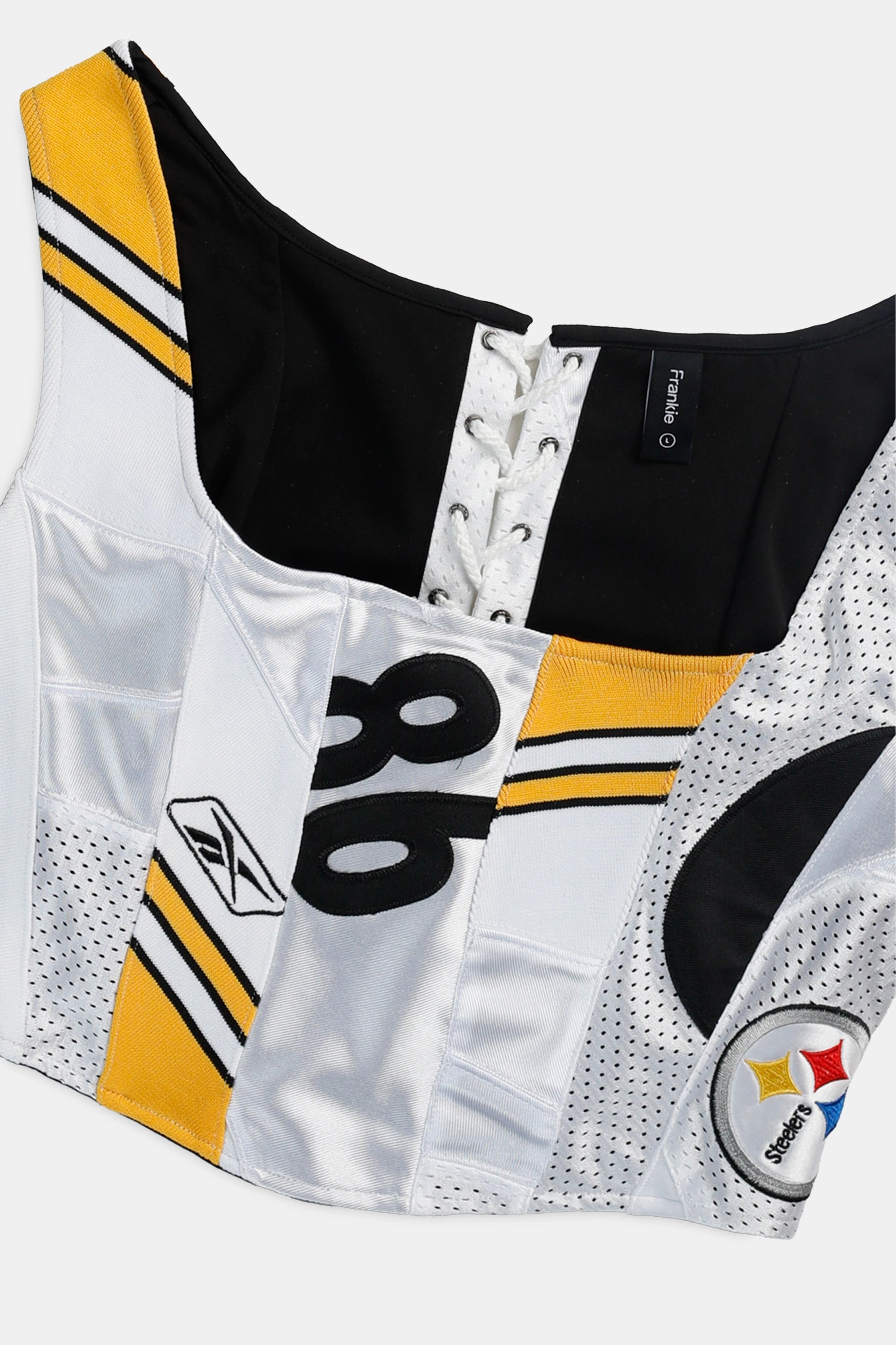 Rework Pittsburgh Steelers NFL Corset - L