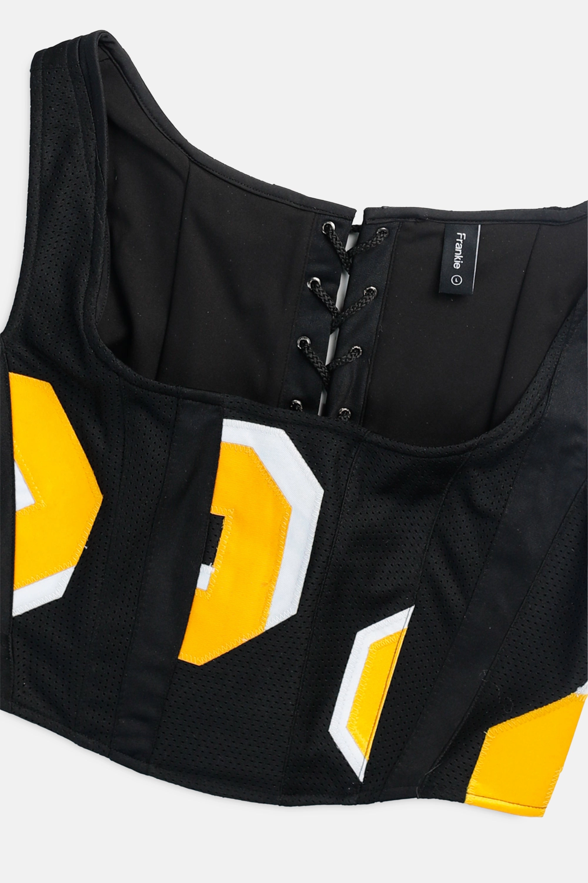 Rework Pittsburgh Steelers NFL Corset - L