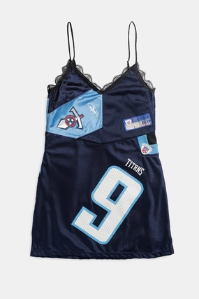Rework Tennessee Titans NFL Lace Dress - M