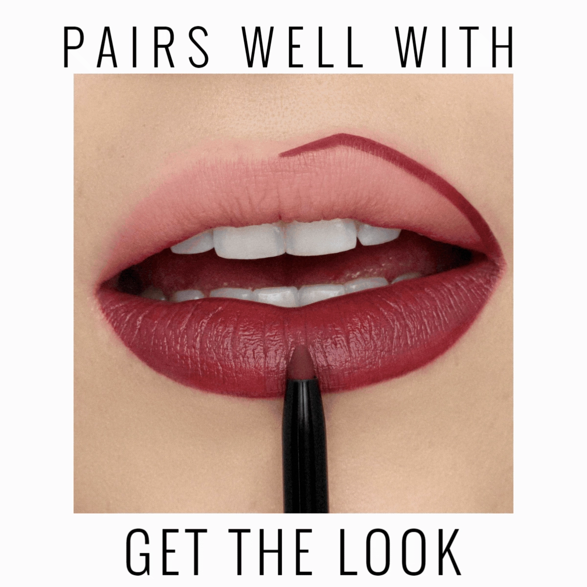 Ritzy Crme | A Warm Earthy Red with Gold Shimmer Lipstick
