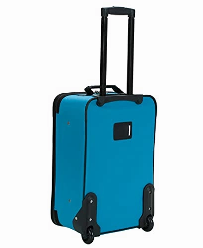 Rockland Fashion Softside Upright Luggage Set, Turquoise, 2-Piece (14/19)