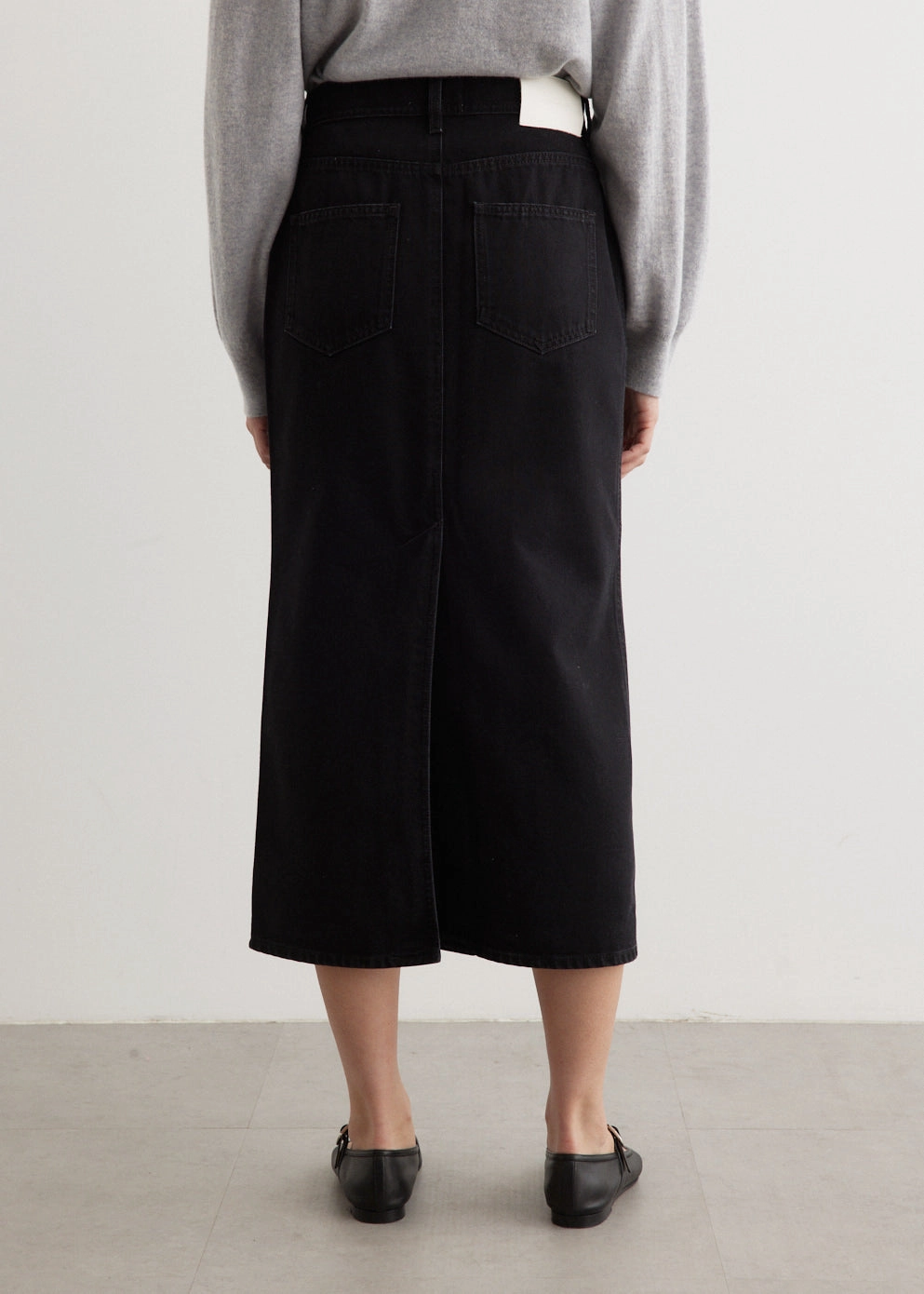 Rona Long Denim Skirt