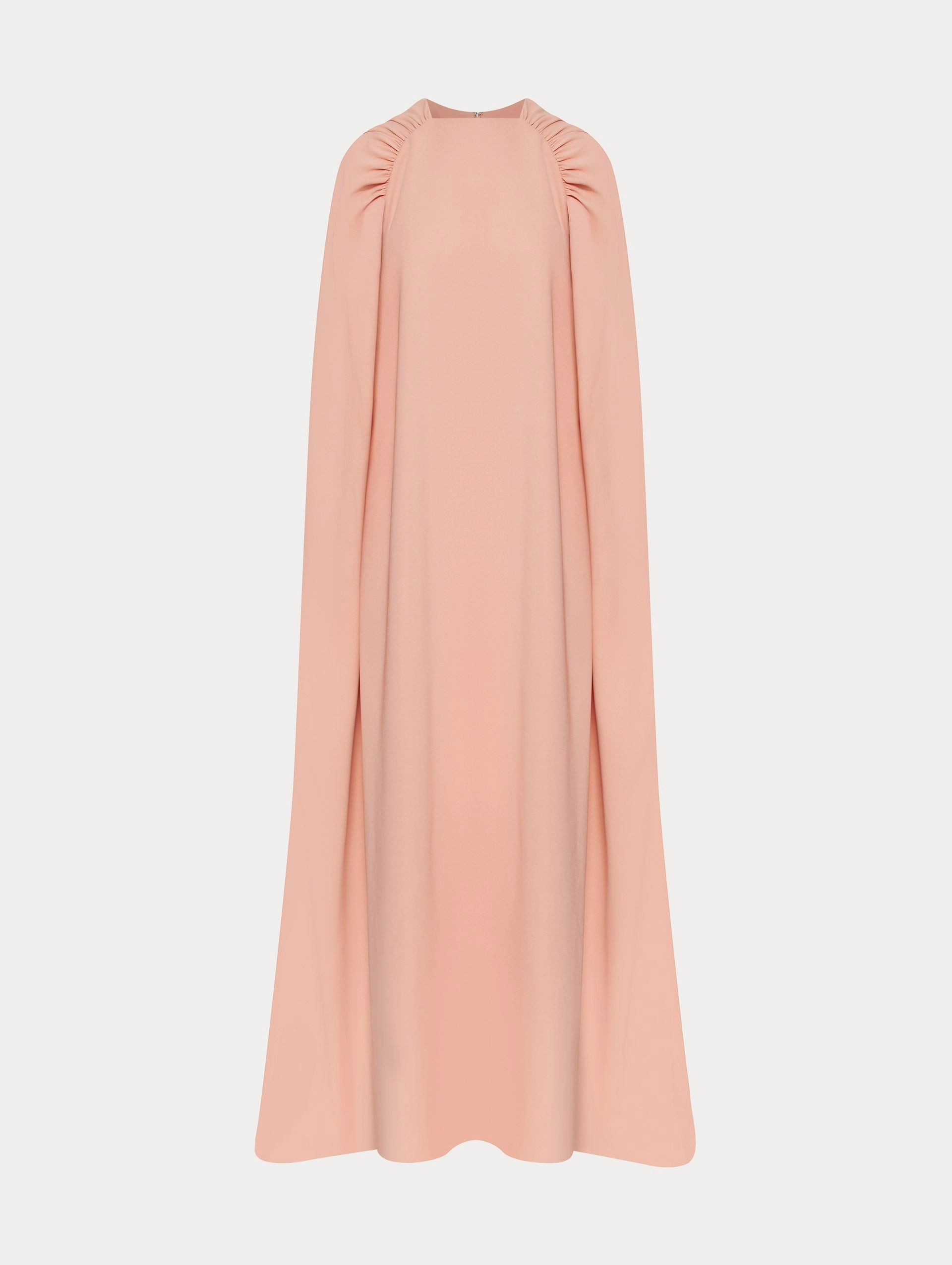Ruched Shoulder Georgette Caftan