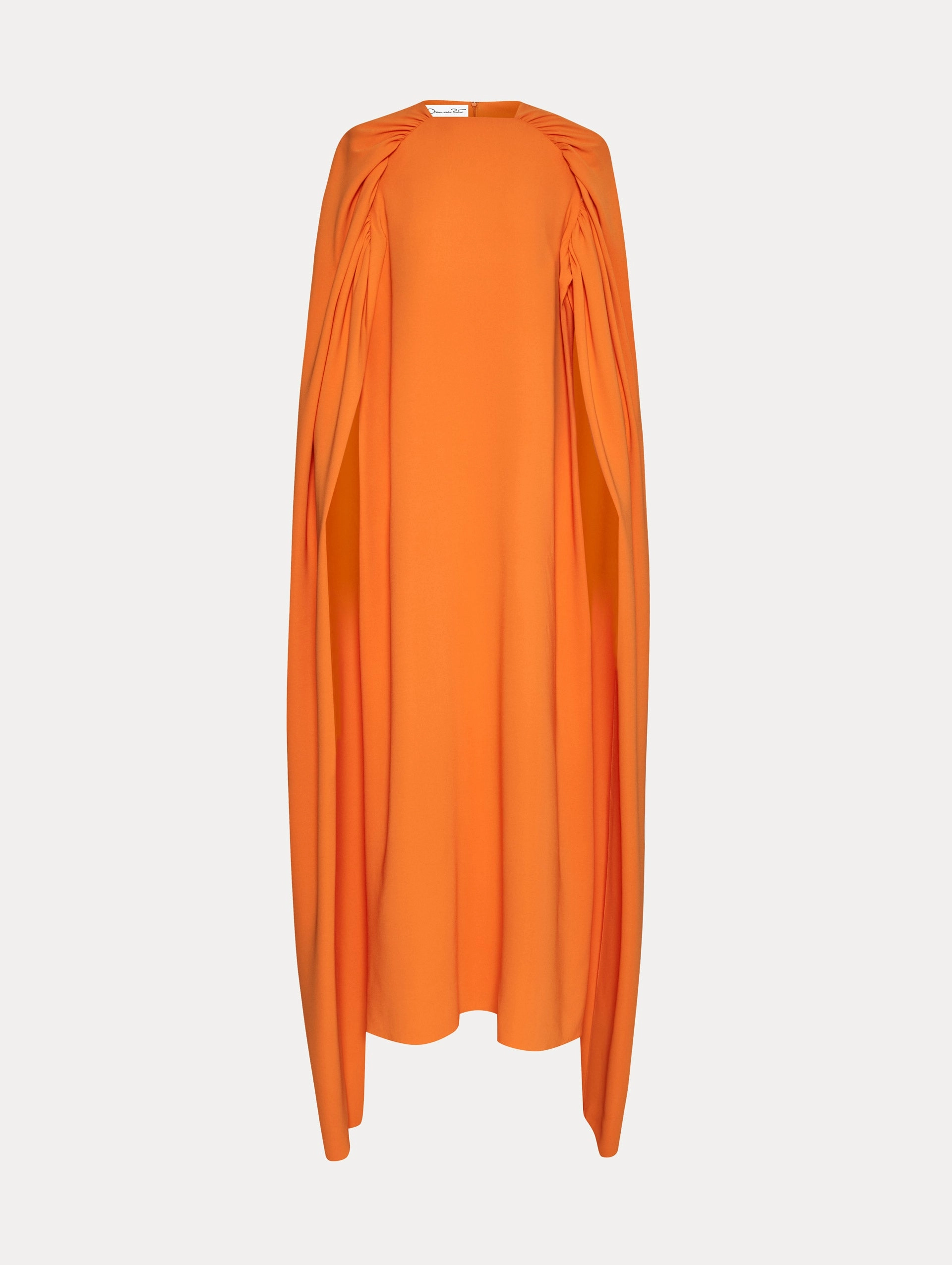 Ruched Shoulder Georgette Caftan