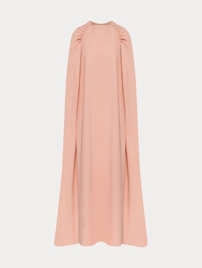 Ruched Shoulder Georgette Caftan