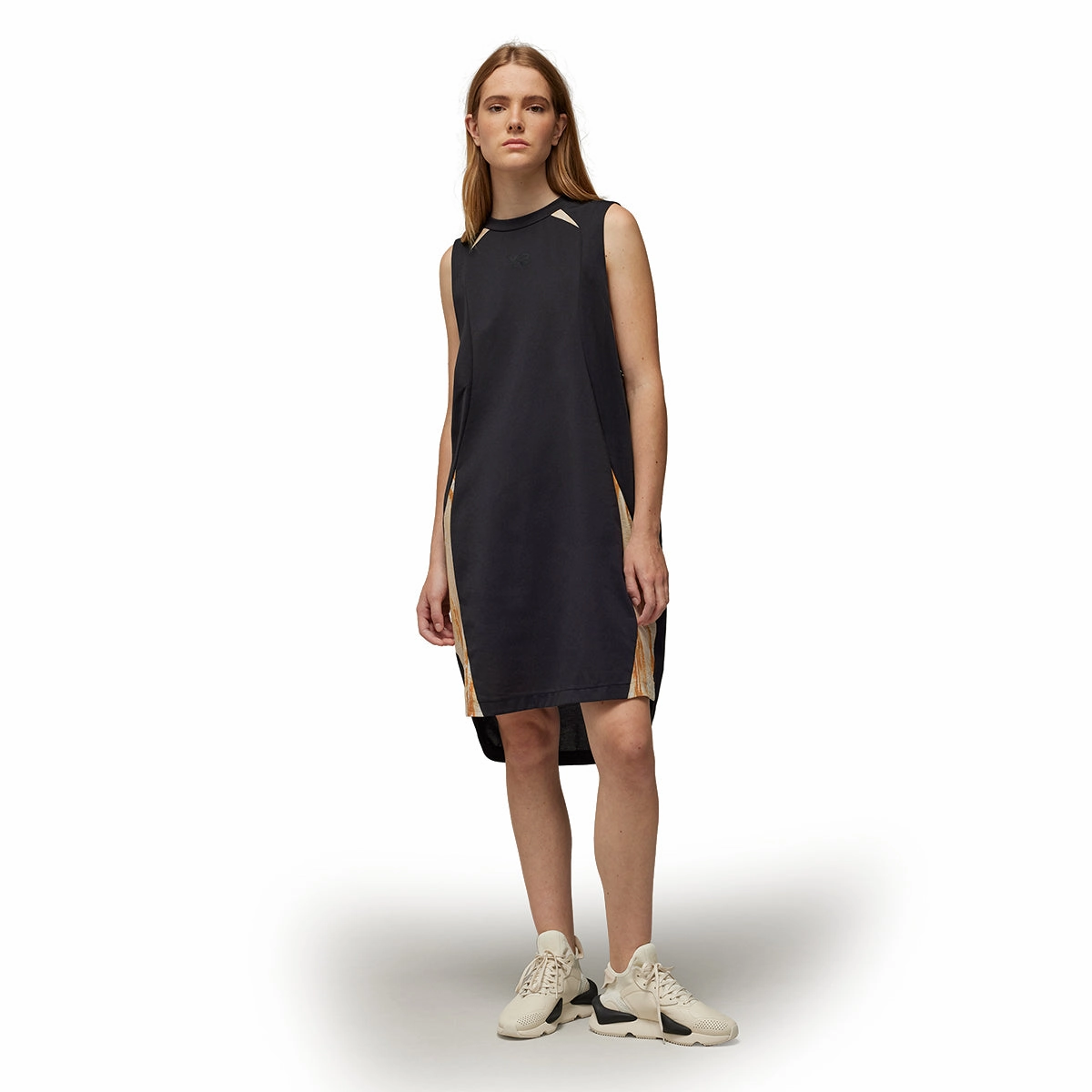 Rust Dye Tank Dress 'Black'