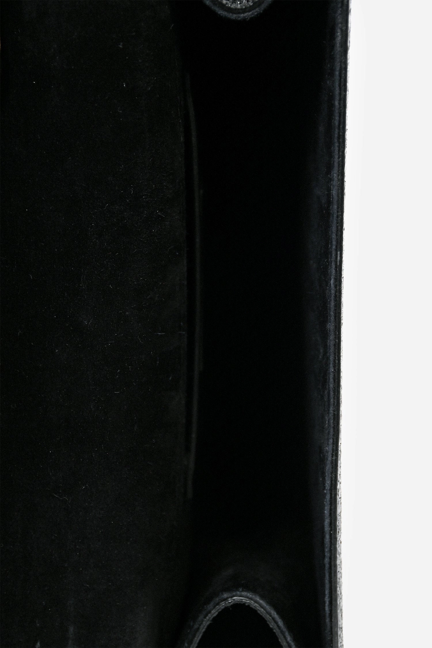Saint Laurent 2015 Black Crackled Patent Leather Medium Kate Crossbody