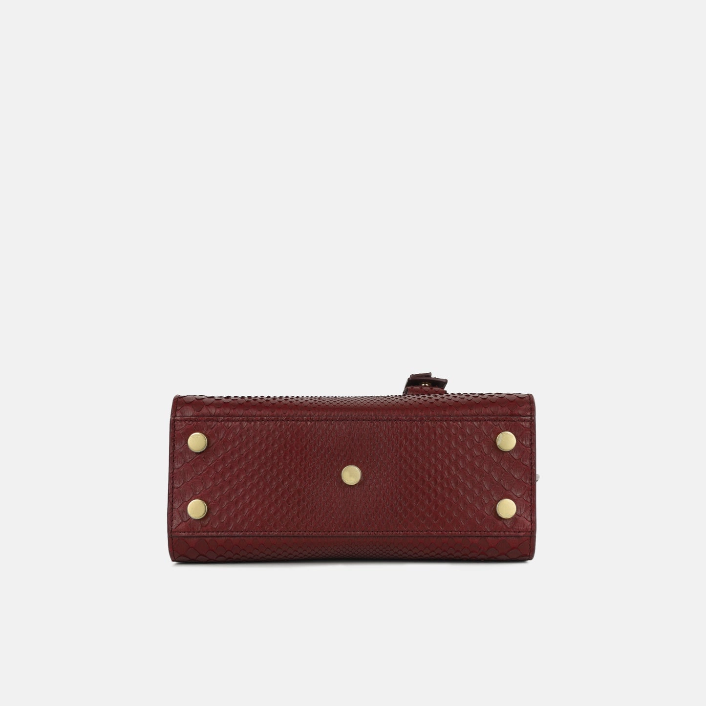 Saint Laurent - Nano Sac De Jour - Maroon Python GHW - Pre-Loved