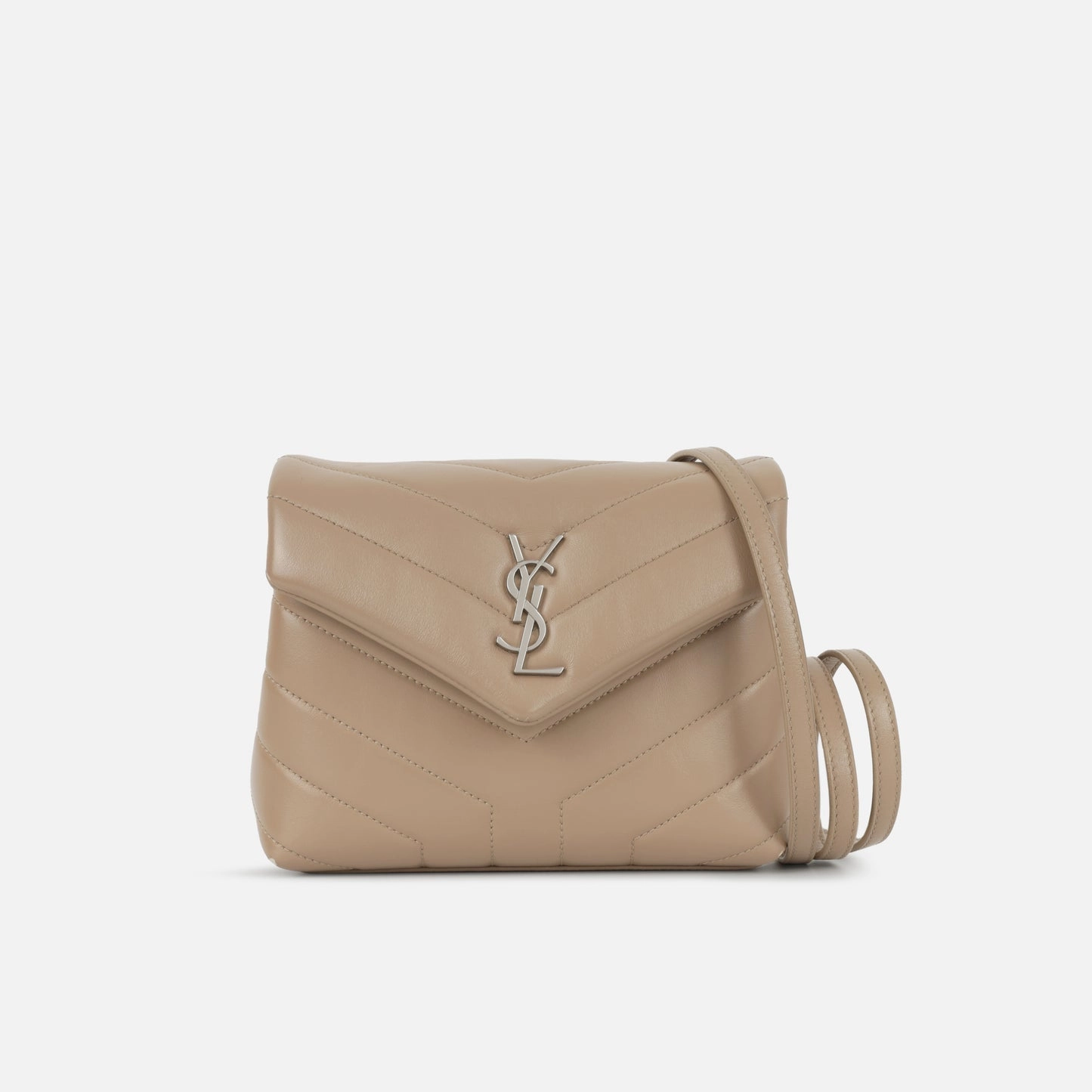 Saint Laurent Saint Laurent - Lou Toy Bag - Beige Calfskin GHW - Pre-Loved