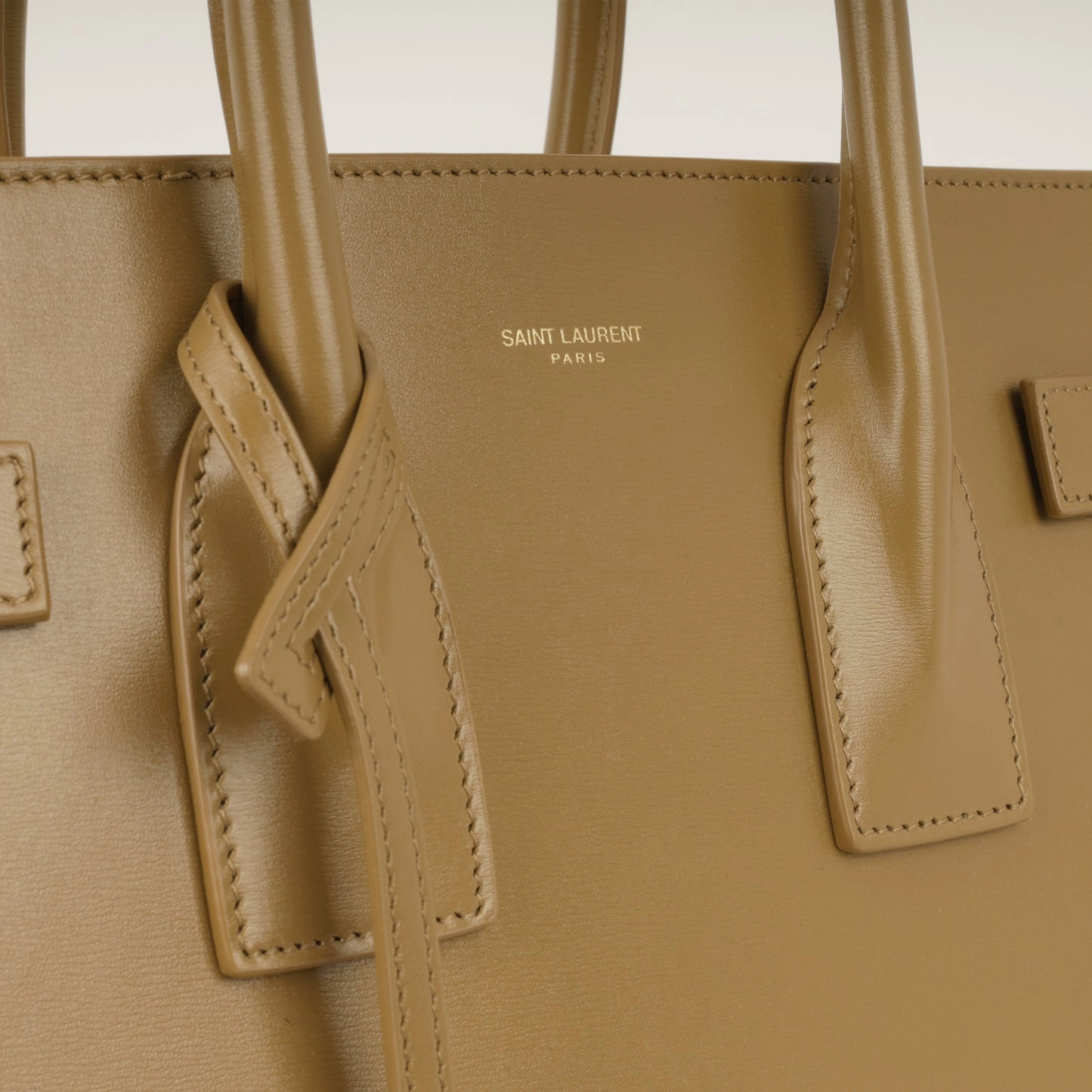 Saint Laurent Saint Laurent - Small Sac De Jour - Tan Smooth Calfskin GHW - Pre-Loved