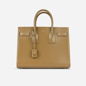 Saint Laurent Saint Laurent - Small Sac De Jour - Tan Smooth Calfskin GHW - Pre-Loved