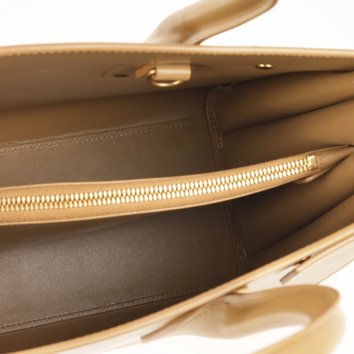 Saint Laurent Saint Laurent - Small Sac De Jour - Tan Smooth Calfskin GHW - Pre-Loved