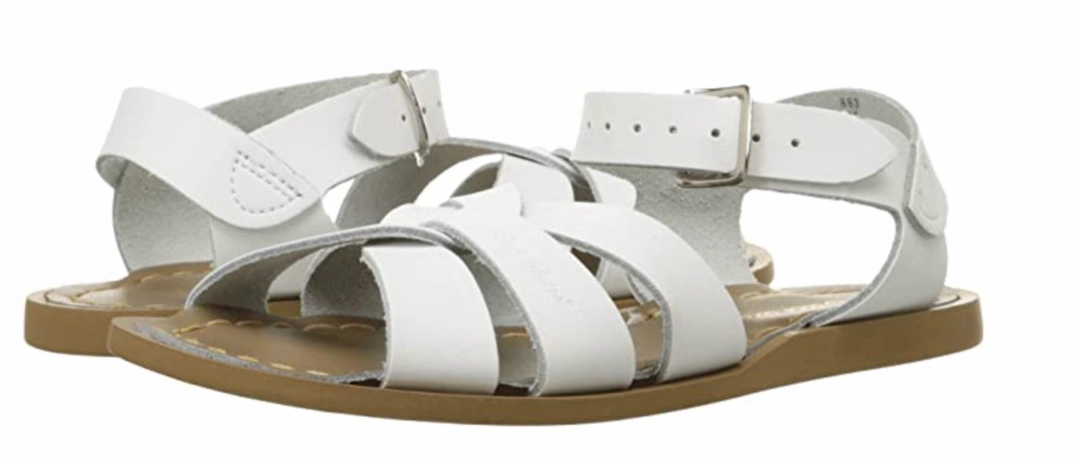 Salt Water Sandal White Size 7 Toddler