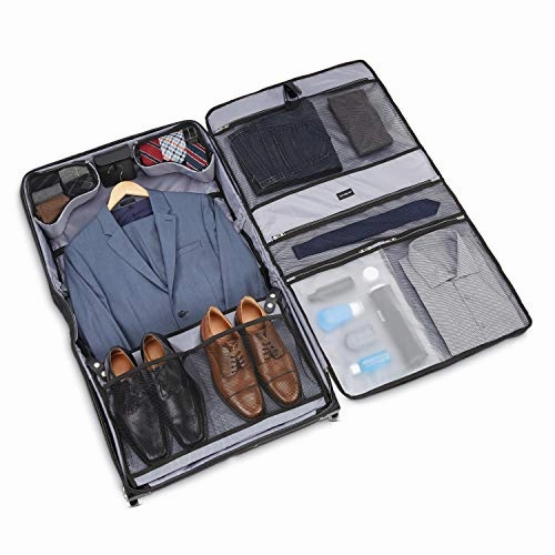 Samsonite Ascella X Softside Luggage, Black, Garment Bag