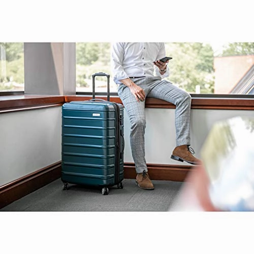 Samsonite Omni 2 Hardside Expandable Luggage with Spinner Wheels, Artic Silver, 3-Piece Set (20/24/28)