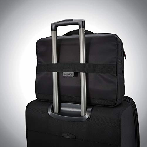 Samsonite Pro Slim Messenger, Black, 15.6-Inch