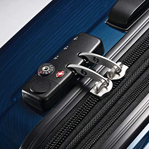 Samsonite Winfield 2 Hardside Expandable Luggage with Spinner Wheels, Deep Blue, 28 Inch