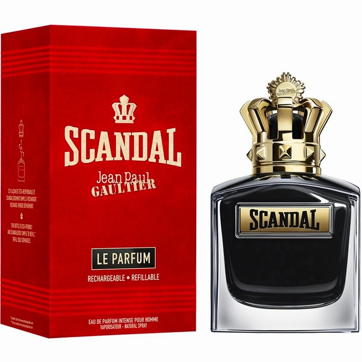 Scandal Le Parfum Refillable 3.4 oz EDP Intense for men