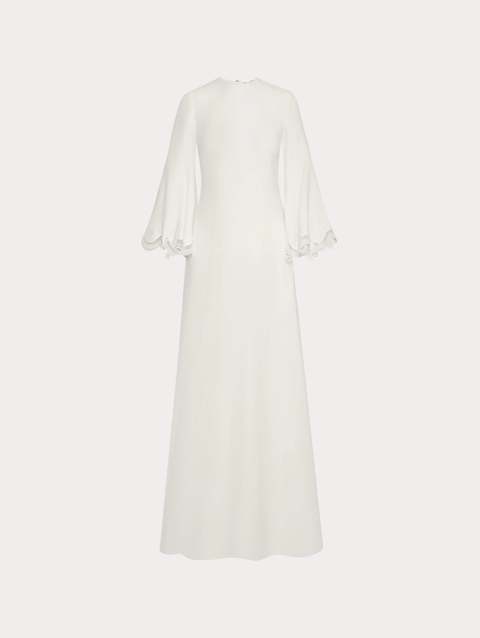 Scroll Guipure-Detailed Caftan