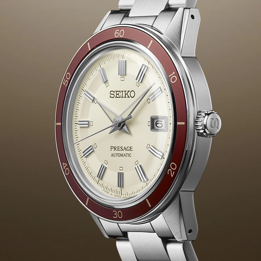 Seiko Watch Presage Style 60's Ruby Automatic SRPH93J1