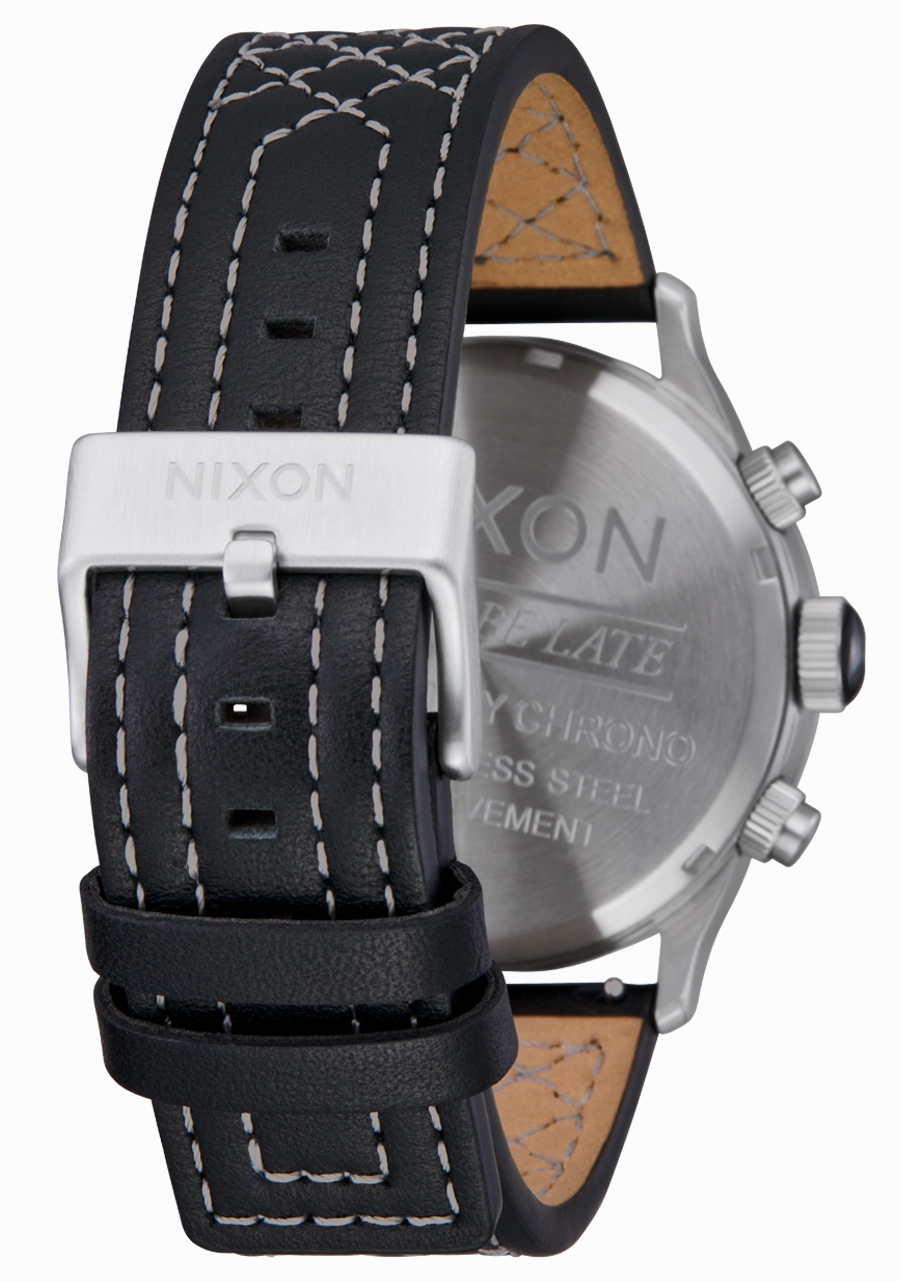 Sentry Chrono Leather - Chrome / Cloud Sunray / Black
