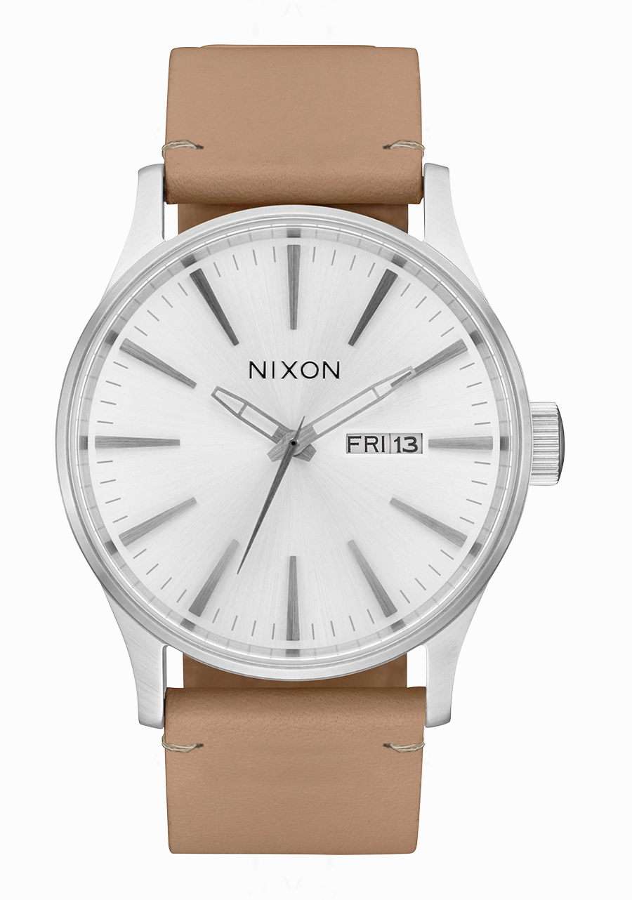 Sentry Leather - All Silver / Tan