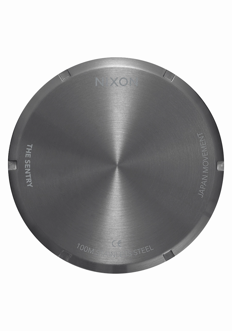 Sentry Leather - Gunmetal / Black