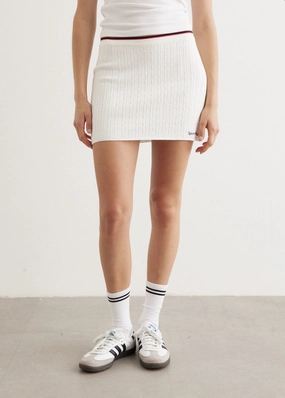 Serif Logo Mini Cable Skirt