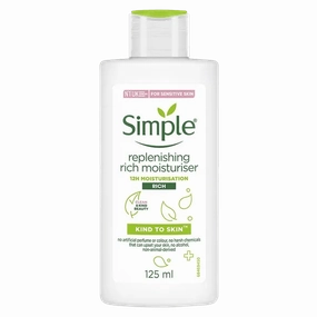 Simple Kind To Skin Replenishing Rich Moisturiser 125ml