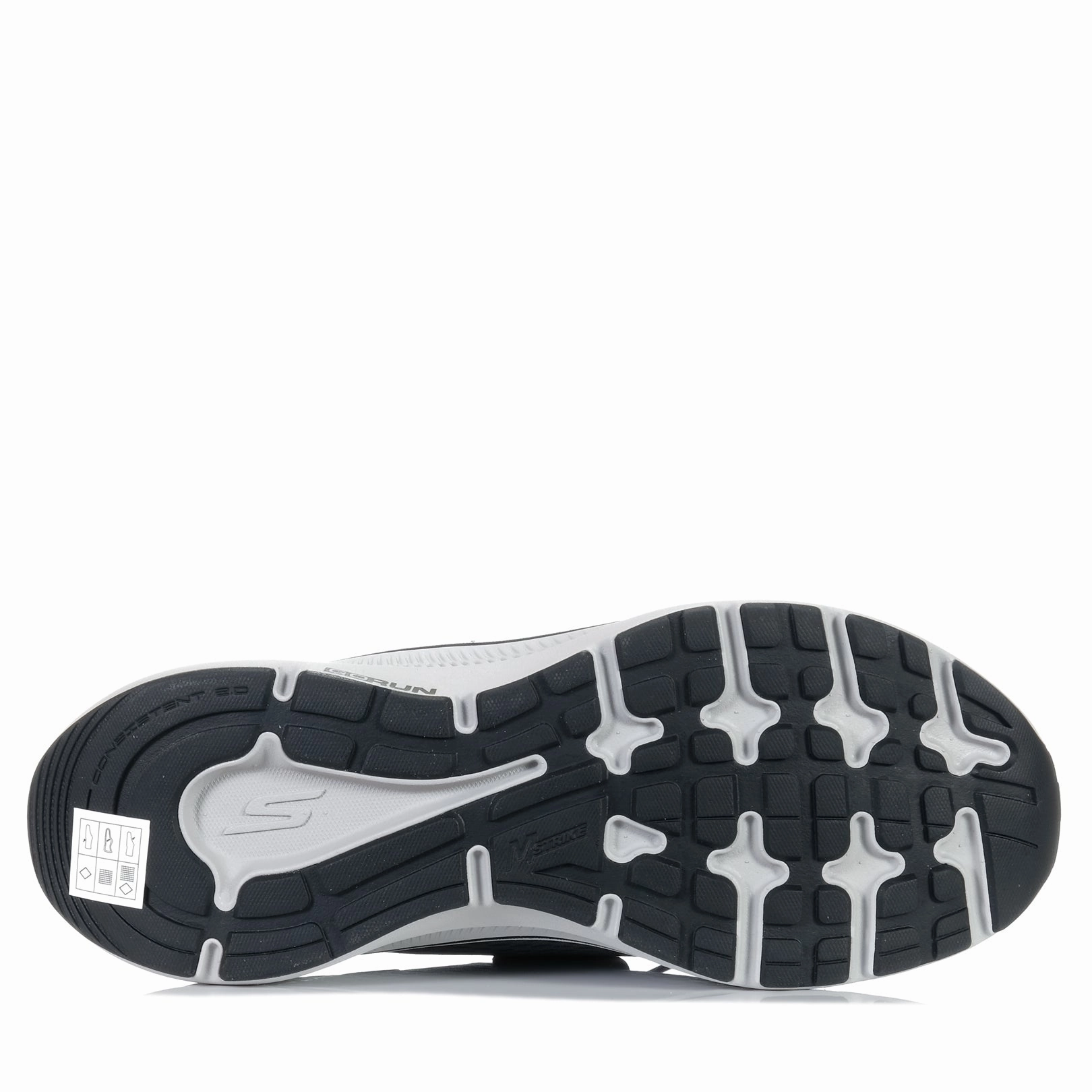 Skechers Slip-Ins: Go Run Consistent 220863 Black/Charcoal
