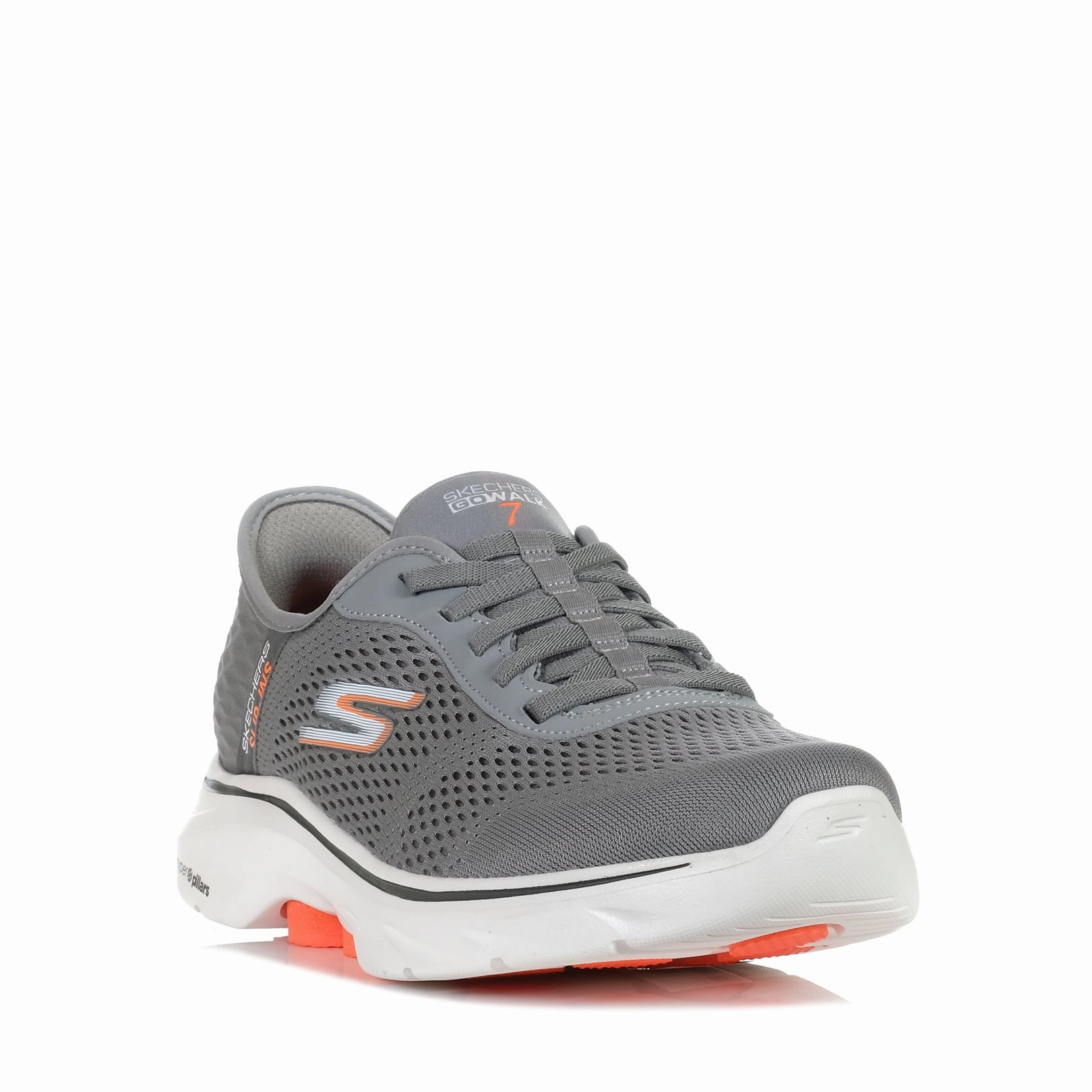 Skechers Slip-Ins: GOwalk 7 - Free Hand 2 216648 Grey/Orange