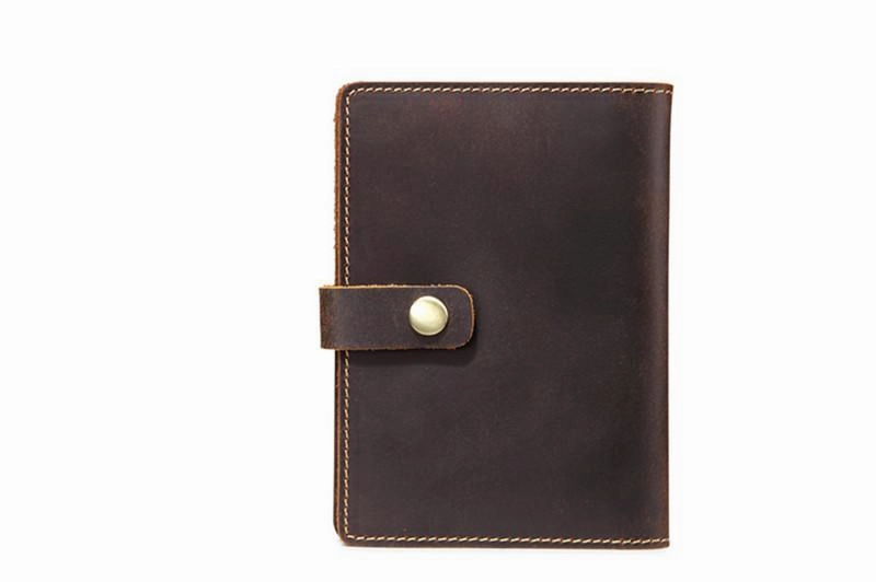 Slim Mens Small Bifold Travel Wallet billfold Wallet Passport Wallet for Men
