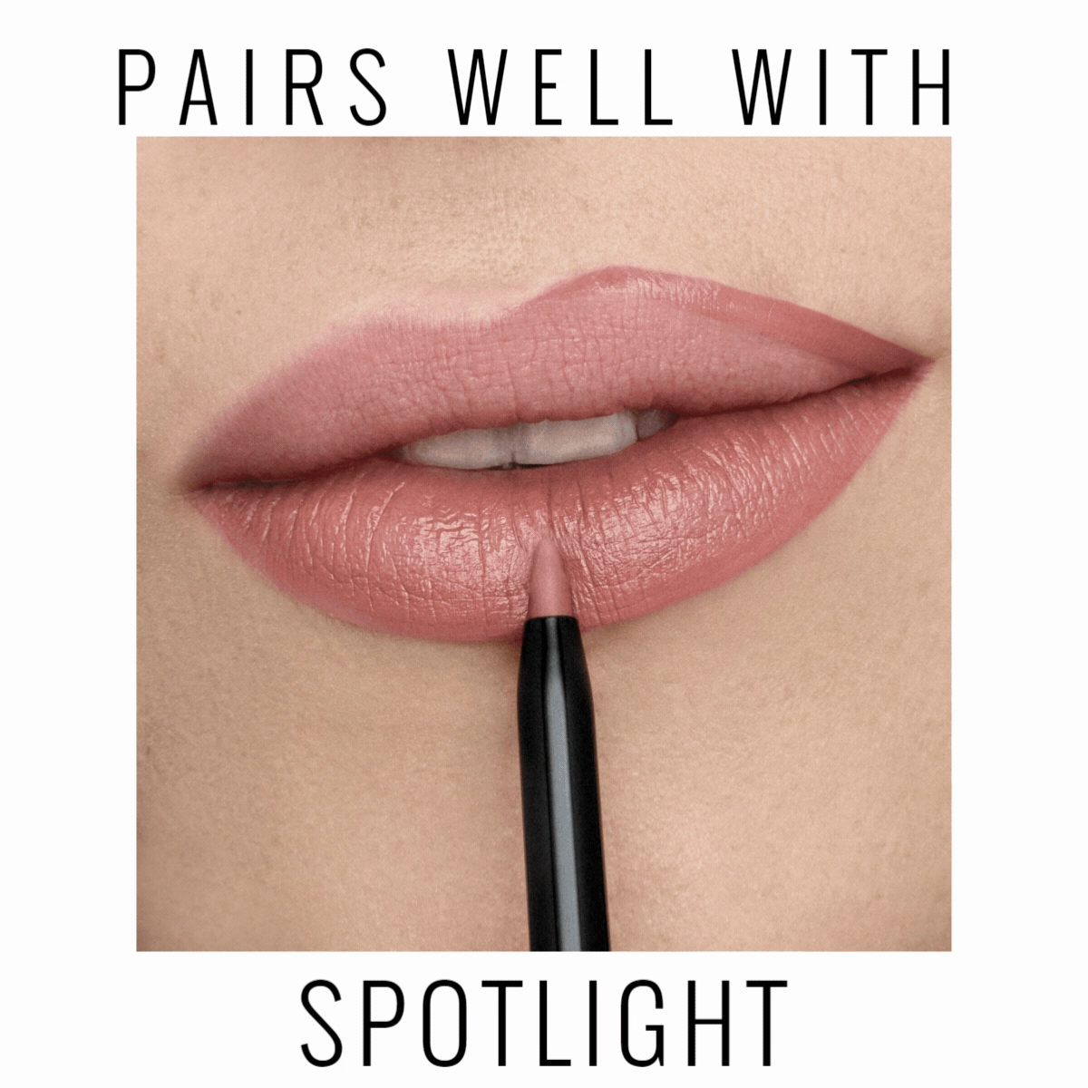 Soft Box Crme | A Pale Nude/Pink with Gold and Silver Shimmer Lipstick