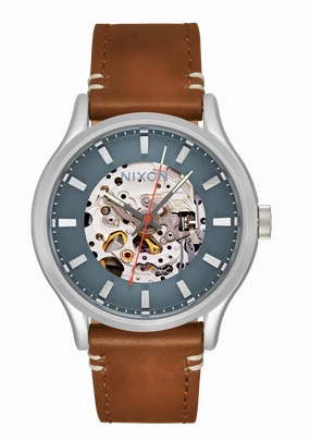 Spectra Leather - Lt Gunmetal / Basalt / Sienna