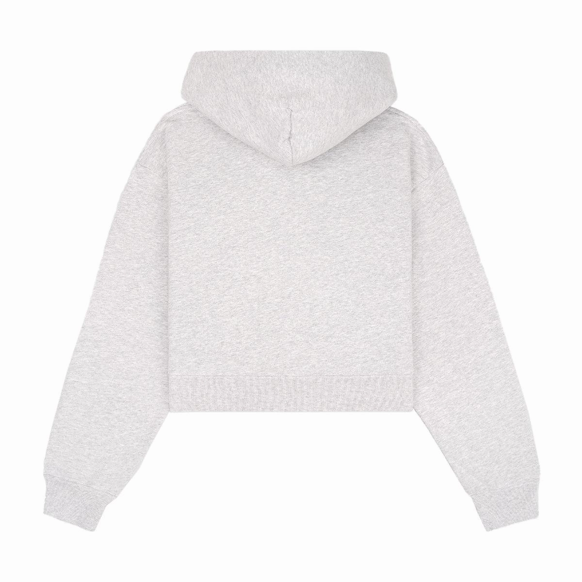SR Sport Cropped Hoodie 'Heather Grey'