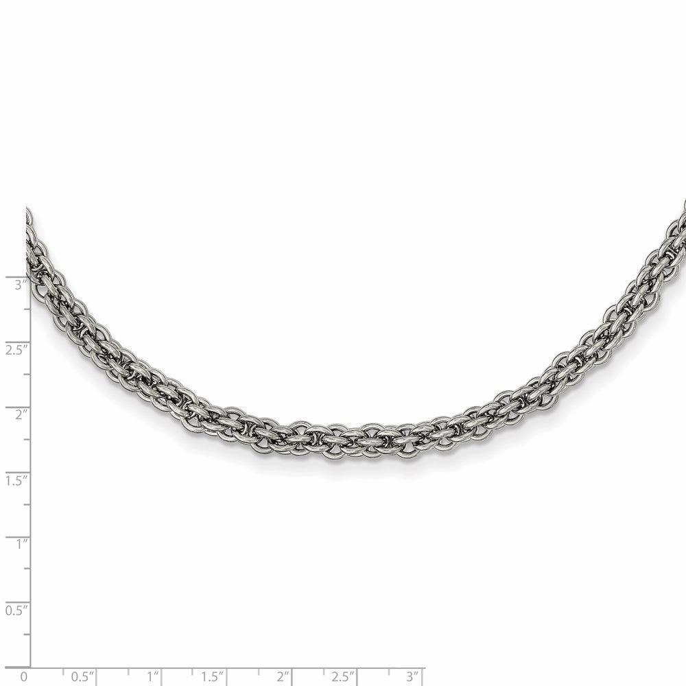 Stainless Steel Polished 24in Necklace