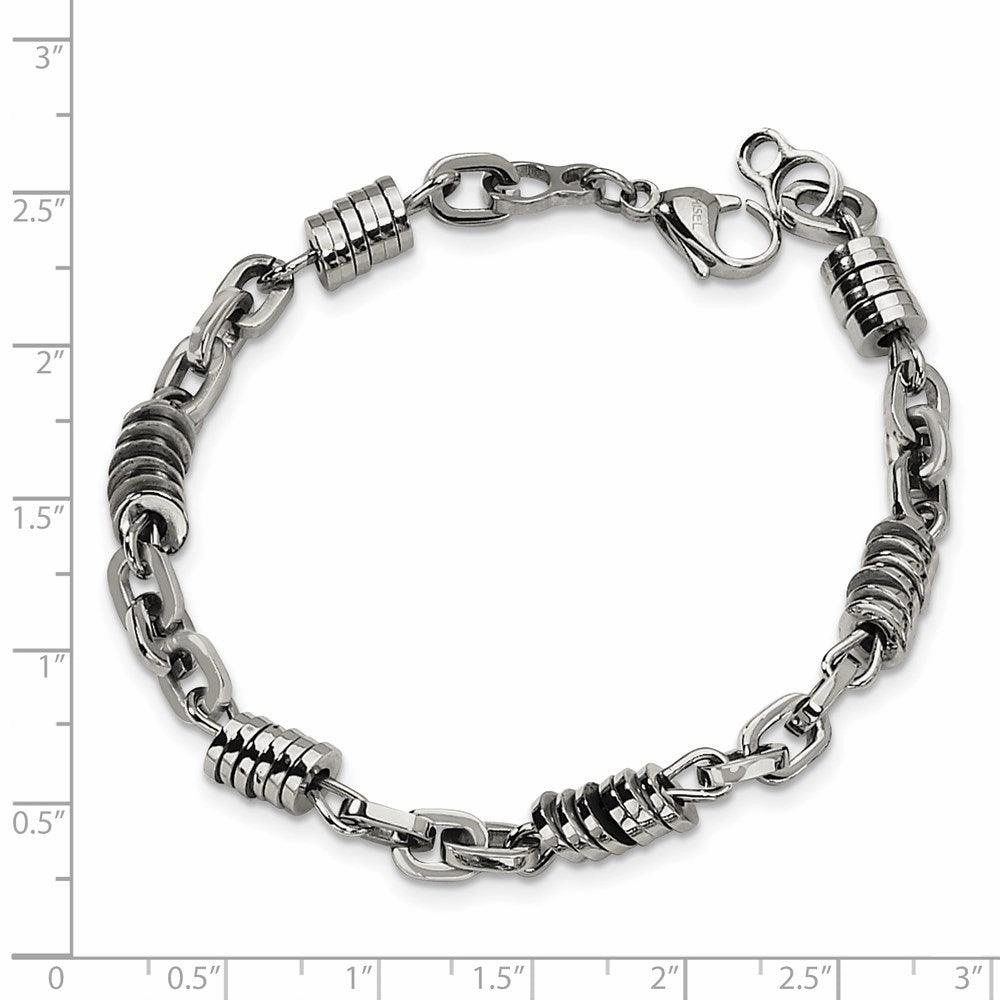Stainless Steel Polished 9in Bracelet