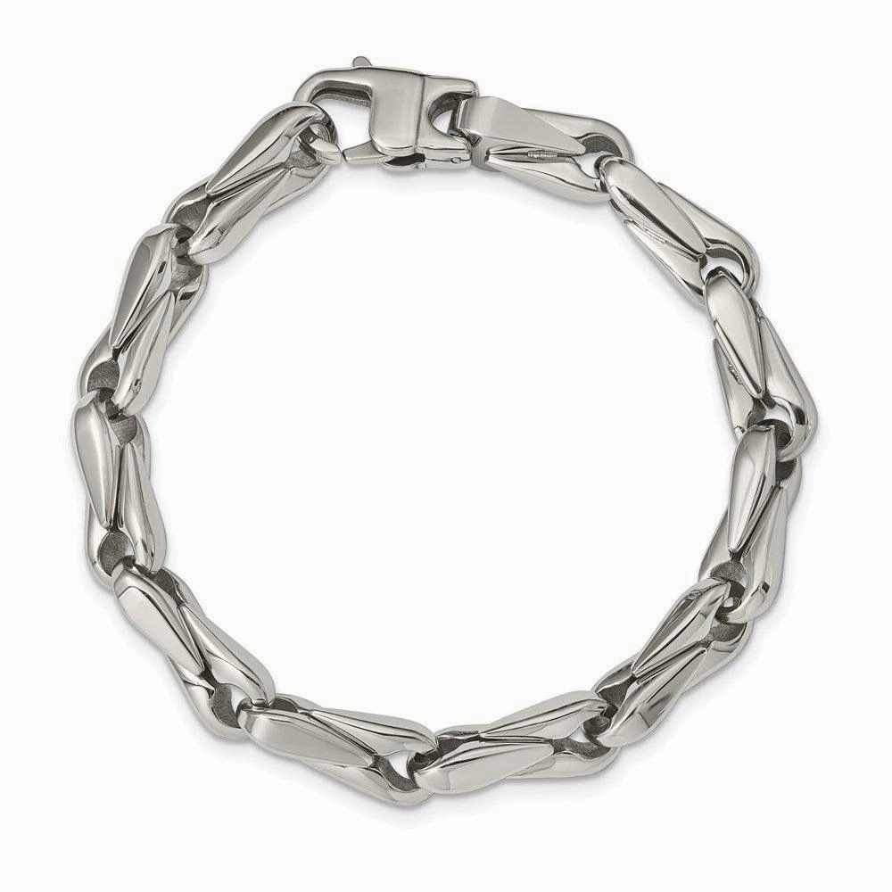 Stainless Steel Polished Fancy Link Bracelet
