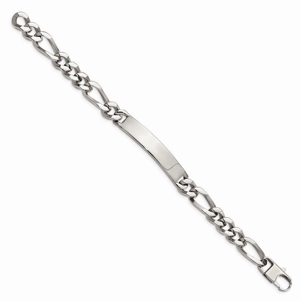 Stainless Steel Polished Large ID Bracelet