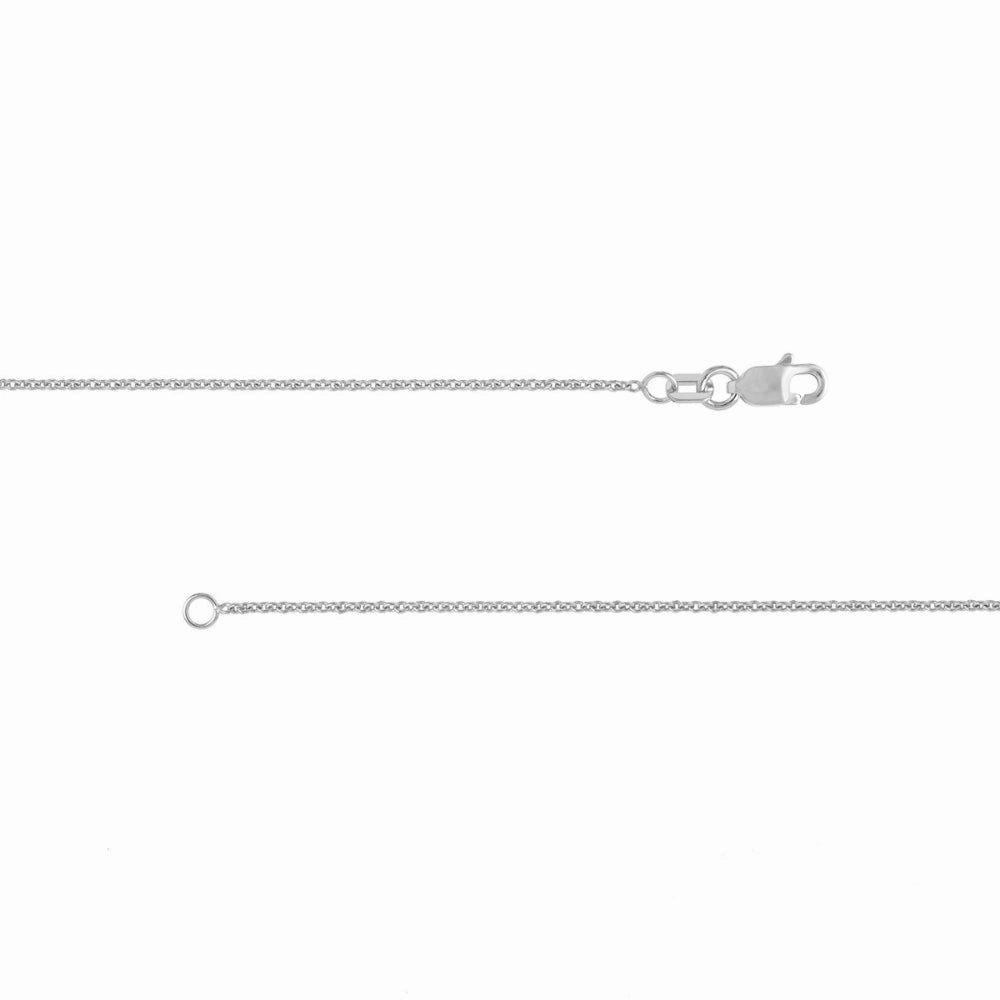Sterling Silver 1.05mm Cable Chain