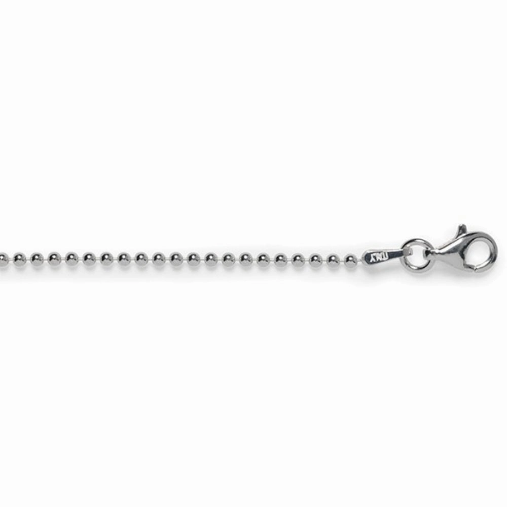 Sterling Silver Bead Chain
