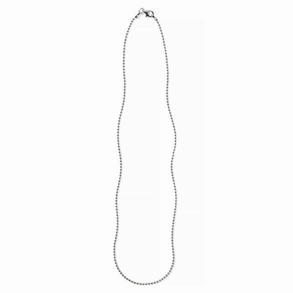 Sterling Silver Bead Chain