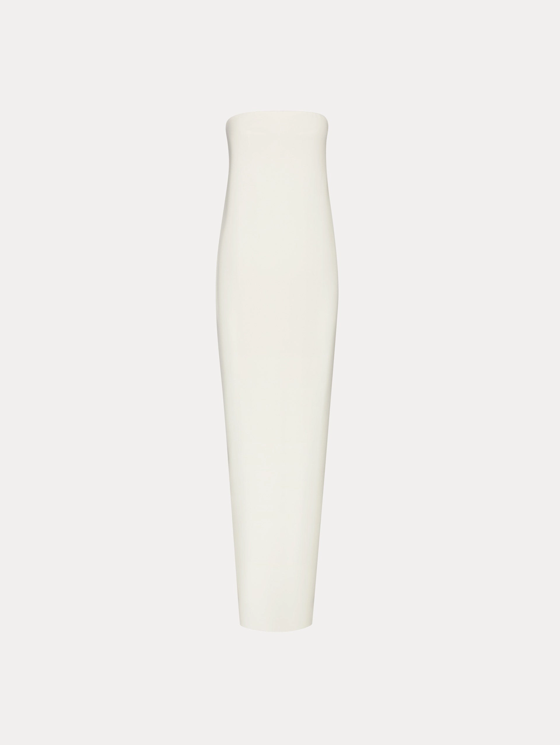 Strapless Draped Column Gown