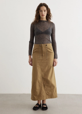 String Fatigue Skirt